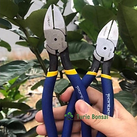 Mua Kìm cắt dây kẽm dây nhôm cây cảnh bonsai Nhật Bản 16cm sắc bén bấm cắt dây điện dây nhôm