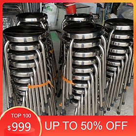 Mua Ghế đẩu 100% inox.cao cấp