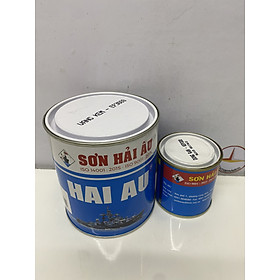 Mua Sơn Epoxy Hải Âu màu vàng kem EP669 1L/Bộ