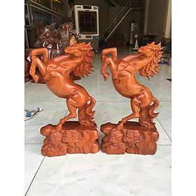 Mua TƯƠNG CON NGỰA GỖ HƯƠNG KT CAO 50×23×12cm