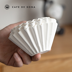 Mua Giấy lọc hình tròn cho phễu Kalita 155 185 CAFE DE KONA