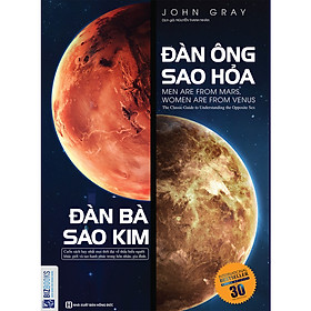 Hình ảnh sách Đàn Ông Sao Hỏa Đàn Bà Sao Kim - Tặng kèm 1 bookmar hình ngẫu nhiên như hình