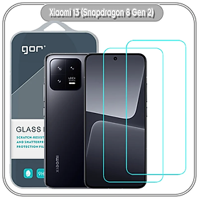 Mua Bộ 2 miếng kính cường lực Gor trong suốt cho Xiaomi 13 - Hàng Nhập Khẩu