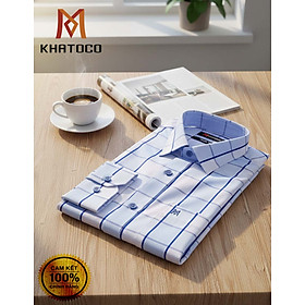 Áo sơ mi nam Khatoco sale 374k ( giá tem 468k)