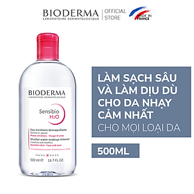 Nước tẩy trang Công Nghệ Micella Bioderma Sensibio H2O - 500ml