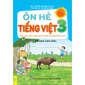 Sách - Ôn Hè Toán và Tiếng Việt Lớp 3 Cánh Diều (Dành cho học sinh lớp 3 lên lớp 4) - ndbooks