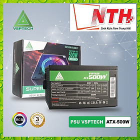 Nguồn VSP ATX-500W LED (500W)-hàng chính hãng