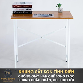Mua Bàn học cơ bản loại lớn BAN03 dài 80cm x rộng 40cm x cao 75cm