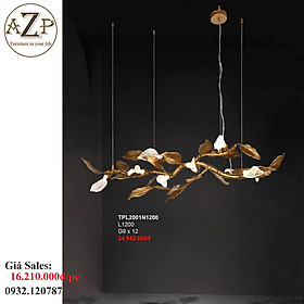 ĐÈN THẢ TRẦN PHA LÊ / ĐÈN THÔNG TẦNG TRANG TRÍ PHÒNG KHÁCH / PHÒNG NGỦ / CẦU THANG / KHÔNG GIAN SANG TRỌNG AZP-2001 phong cách đương đại, hàng nhập khẩu AZP