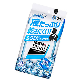 Khăn Lau Toàn Thân Chuyên Biệt Cho Nam Men's Bioré Cực Mát Lạnh