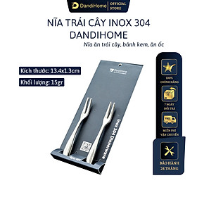 Mua Bộ 6 nĩa trái cây inox 304 DandiHome 2020 cao cấp  sang trọng  tinh tế