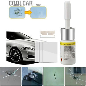 Phục Hồi Vết Nứt Kính ÔTo Với Keo Gắn Kính Chuyên Dụng Loại Tốt, ĐÈN TRANG TRÍ , ĐỒNG HỒ TREO TƯỜNG