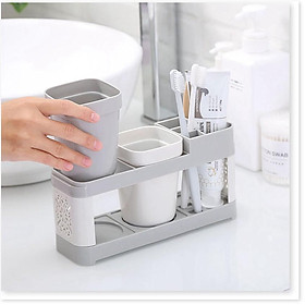 BÁO GIÁ Kệ Đựng Bàn Chải | Shopee Lazada Sendo Tiki mới nhất 18 Kệ đựng bàn chải đánh răng kèm 2 ly