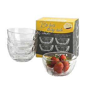 Bộ 4 bát thủy tinh CEREAL LBL1215 chuẩn Đức