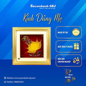 Mua Khung tranh bồ đề hoa sen chữ  mẹ 
