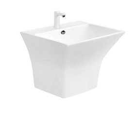 Mua CHẬU LAVABO TREO TƯỜNG LIỀN CHÂN