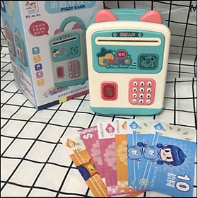 Mua Két Mini Xanh Hồng Cho Bé. Két Hiện Đại Kết Hợp Khóa Vân Tay Và Mật Mã