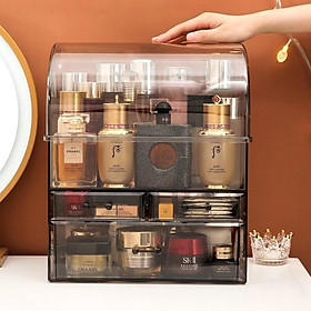 Mua Tủ đựng mỹ phẩm có nắp chống bụi SF1868 màu khói
