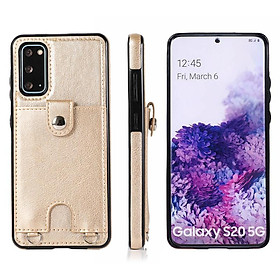 Bao da điện thoại có dây đeo cao cấp cho Samsung Galaxy S7edge S8 S9 Plus S10E S10 Plus