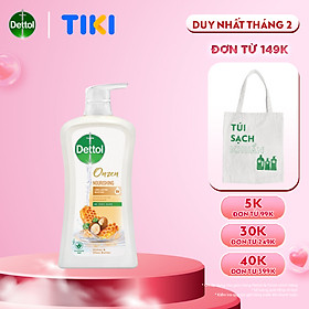 Sữa tắm Dettol Onzen mật ong kháng khuẩn và dưỡng thể - Chai 950g