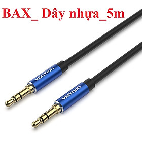 Mua   3.5 male ra 3.5 male   Cáp âm thanh AUX 2 đầu 3.5mm đầu hợp kim chống ô xi hóa Vention BAWLF _ Hàng chính hãng