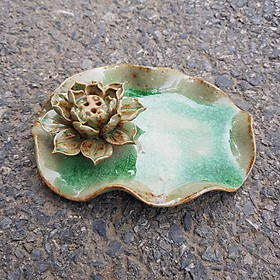 Mua Đĩa đốt trầm đắp sen nổi DDT04