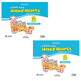 Bộ sản phẩm Tiếng Anh Happy Hearts 2 – Student’s Book & Workbook ((sách bài học và bài tập)