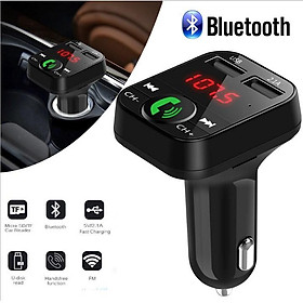 Tẩu sạc ô tô kiêm nghe nhạc MP3, kết nối điện thoại qua bluetooth, kết nối dàn âm thanh trên xe qua sóng FM