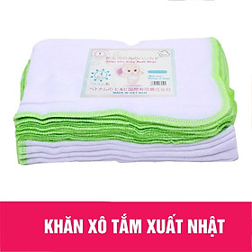 Khăn tắm xô cao cấp xuất Nhật loại 4 lớp siêu mềm, siêu thấm