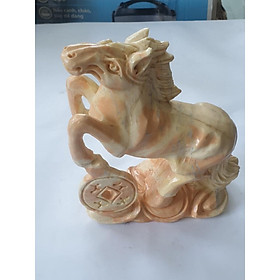 Mua Tượng ngựa (ngọ) đá cà rốt trong bộ 12 con giáp