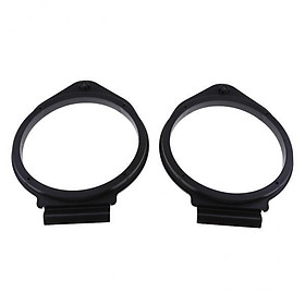 2X 2Pieces 6.5 inch Audio Stereo Speaker Spacer Adaptor for