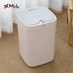 Mua Thùng rác cảm ứng thông minh 18 lít ML B-JA-18 - Màu hồng