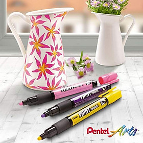 Bút sơn Pentel Paint Marker MMP20 | Màu Sắc Sống Động Mịn Màng | Viết Tốt Trên Nhiều Bề Mặt