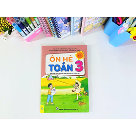 Sách - Bộ 2 cuốn Ôn Hè Toán + Tiếng Việt Lớp 3 Cánh Diều - ndbooks