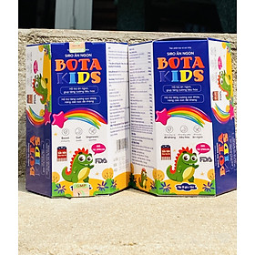 Combo 2 Hộp Siro Bota Kids Hỗ Trợ Tăng Cân Cho Bé