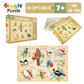 Đồ Chơi Xếp Hình Giggle Puzzle, Đồ Chơi Tư Duy Cho bé 3 - 8 Tuổi