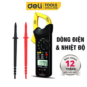Mua Đồng Hồ Vạn Năng Deli Dạng Kẹp - Tích Hơp Đo Dòng Điện Và Nhiệt Độ - Đo Lường Chính Xác  An Toàn  Dễ Dàng Sử Dụng DL8450
