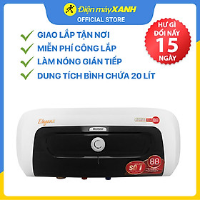 Mua Máy nước nóng gián tiếp Rossi 20 lít 2500W Eleganz REZ20SL - Hàng chính hãng - Giao hàng toàn quốc