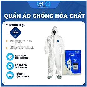 Mua Bộ quần áo chống hóa chất Dupont Tyvek 400 chính hãng