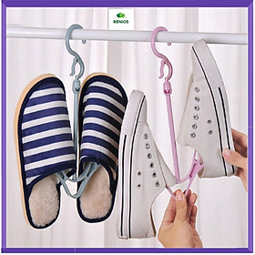 Mua Móc Treo Phơi Giày Dép Xoay 360 Độ/ Giá Treo Đồ Thông Minh