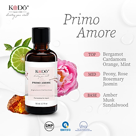 Kodo - primo amore - tinh dầu nước hoa thơm phòng nguyên chất – signature collection - 10/50/110ml/500ml