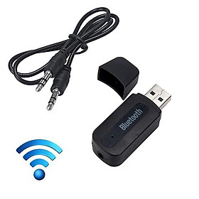 Hình ảnh USB Thu Bluetooth Music Receiver 3.5mm - Màu Ngẫu Nhiên