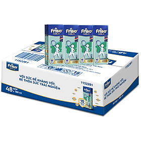 Hình ảnh Thùng 48 Hộp Sữa Bột Pha Sẵn Friso Gold Rtd Vani (48 x 180Ml)