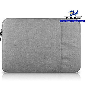 Túi chống sốc Macbook cao cấp 13 inch Đồ Da Thành Long TLG 208189 ZZ (Xám)