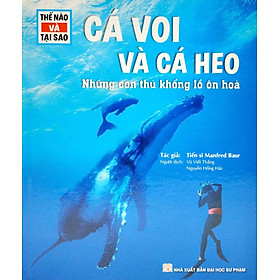 Hình ảnh sách Thế Nào Và Tại Sao - Cá Voi Và Cá Heo - Những Con Thú Khổng Lồ Ôn Hòa - Bìa Cứng (Tái Bản 2023)