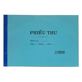 Bộ 3 Phiếu Thu 2 Liên