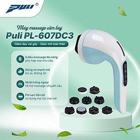 Máy massage cầm tay pin sạc 8 đầu Puli PL-607DC3