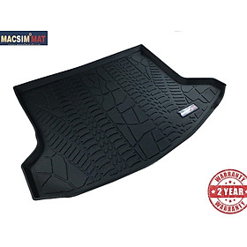 Thảm lót cốp xe ô tô MAZDA CX5 2014-2017 nhãn hiệu Macsim chất liệu TPV cao cấp màu đen (158)