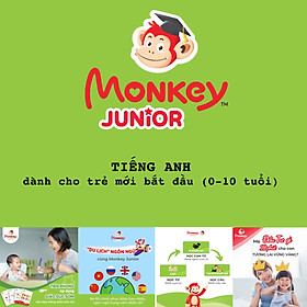 Monkey junior Phần mềm học tiếng Anh cho bé 0 - 10 tuổi trên Toàn Quốc và Quốc Tế