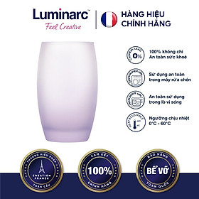 Hình ảnh Bộ 2 Ly Thuỷ Tinh Cao Luminarc Salto Frost Purple 350ml - LUSAQ3172